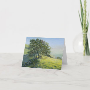 "Oak on the Peak" Blank Greeting Card