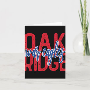 Oak Ridge Spirit Wear Card
