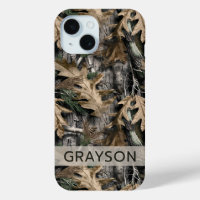 Oak Tree Camouflage Personalised Case-Mate iPhone