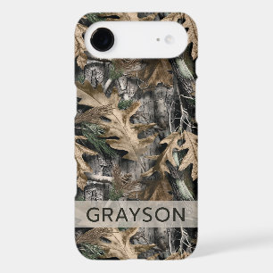 Oak Tree Camouflage Personalized Case-Mate iPhone