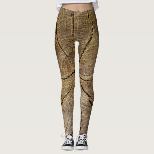 Oak Tree Cross Section Leggings
