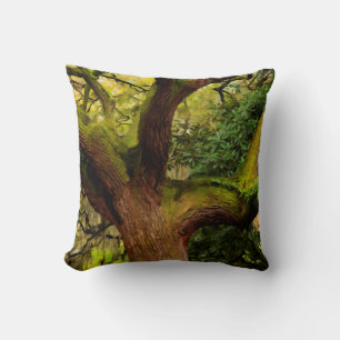 Oak tree cushion
