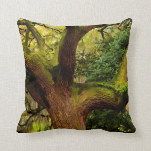 Oak tree cushion