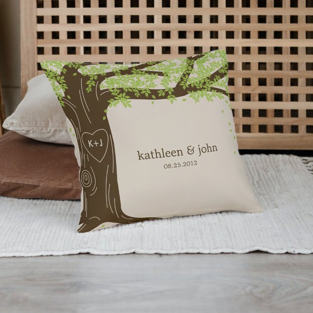 Oak Tree Custom Throw Pillow (Creator Uploaded)