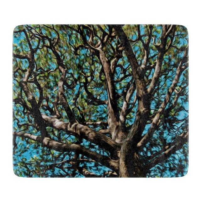 Oak Tree Cutting Board (Front)