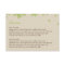 Oak Tree Directions Card