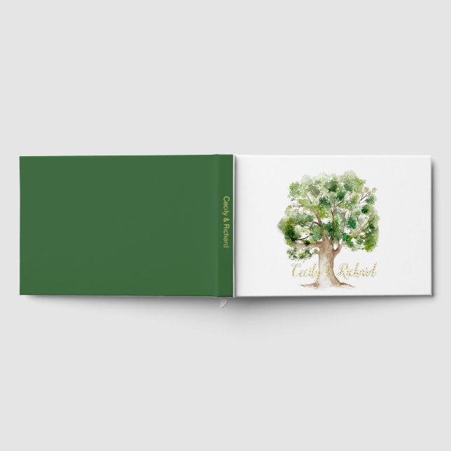 Oak Tree Foil Guestbook (Full)