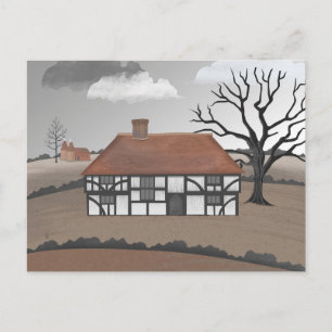 Oak Tree Manor Postcard