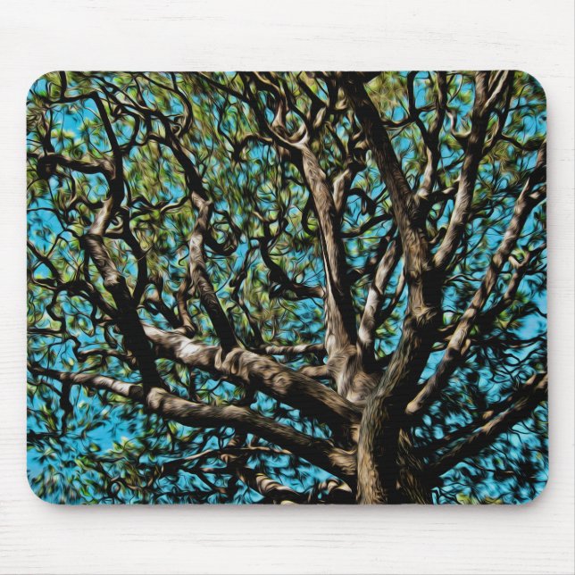 Oak Tree Mouse Pad (Front)