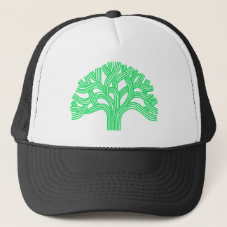 Oak tree Oakland lime Trucker Hat