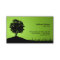 Oak Tree Silhouette business card