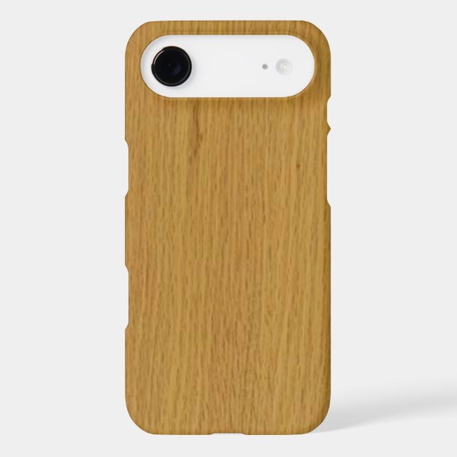 OAK WOOD finish buy BLANK blanc blanche + add TEXT Case-Mate iPhone Case (Back)