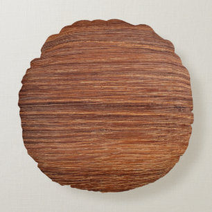 Oak wood texture backgroundabstract,background,boa round cushion