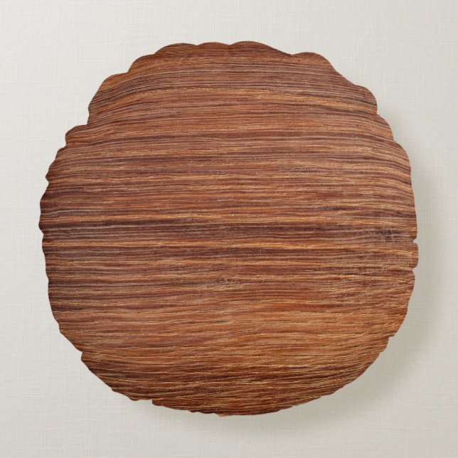 Oak wood texture backgroundabstract,background,boa round cushion (Front)