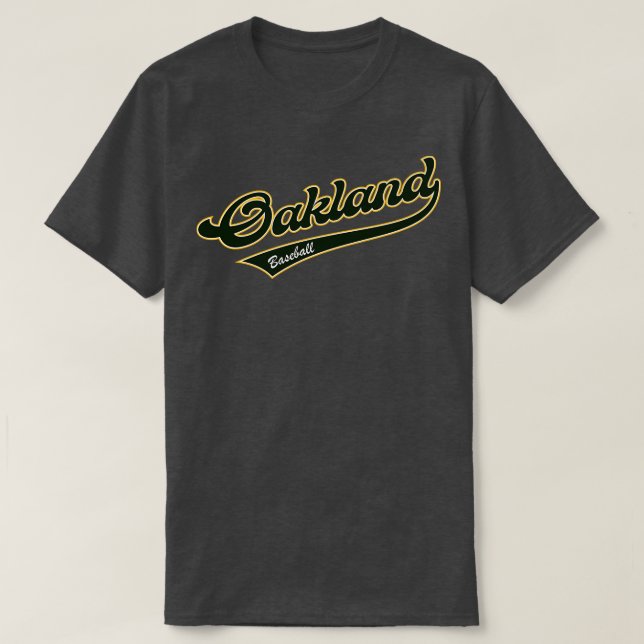 Oakland Baseball T-Shirt (Design Front)