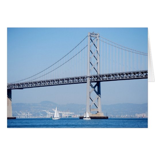 Oakland Bay Bridge Card
