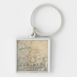 Oakland, Berkeley, Alameda Key Ring