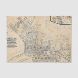 Oakland, Berkeley, Alameda Tissue Paper