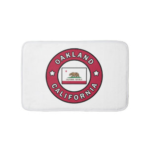Oakland California Bath Mat