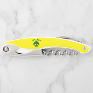 Oakland (California) city flag Corkscrew