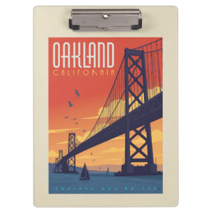 Oakland, California Clipboard