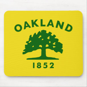 Oakland, California Flag Mouse Pad