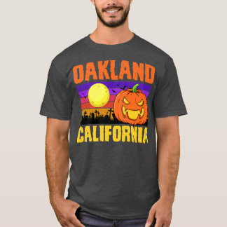Oakland California Happy Halloween Party Local Cit T-Shirt