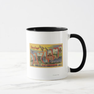 Oakland, California - Large Letter Scenes Mug