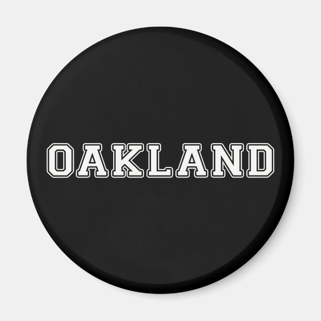 Oakland California Magnet (Front)