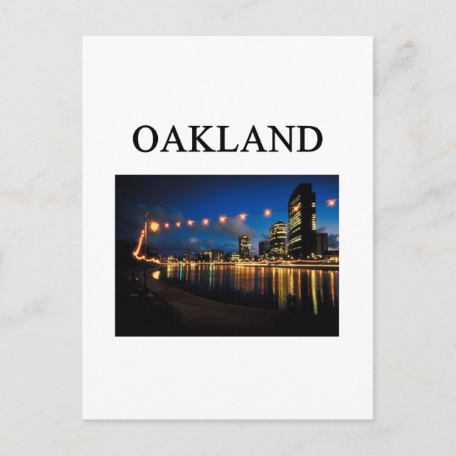 OAKLAND california Postcard (Front)