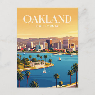 Oakland California Postcard