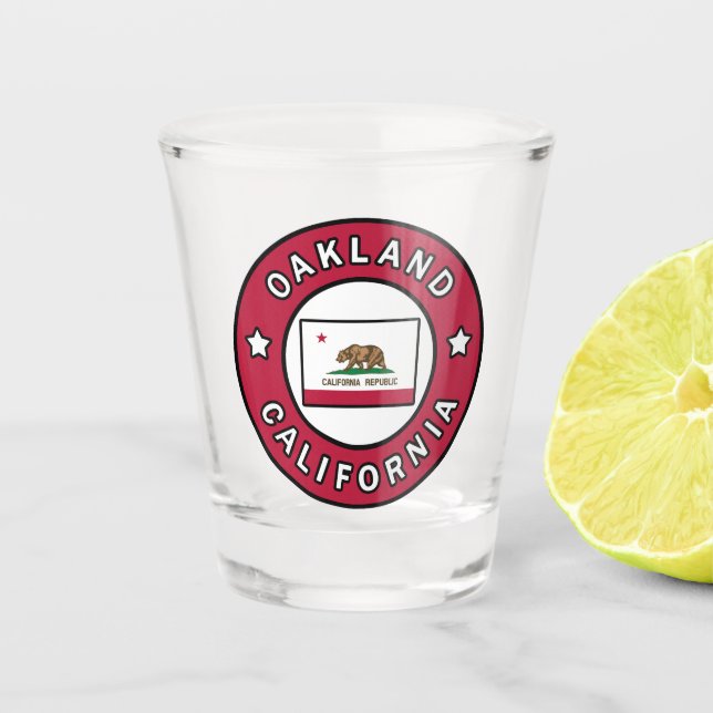 Oakland California Shot Glass (Front)