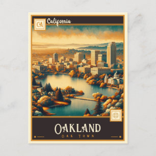 Oakland, California Vintage Postcard