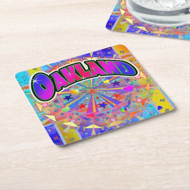 Oakland Cosmic Unity Coaster (Angled)