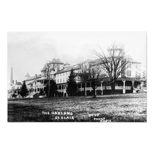 Oakland Hotel St. Clair Michigan Louis Pesha  Photo Print (Front)