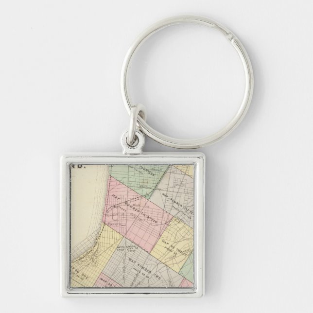 Oakland index map key ring (Front)