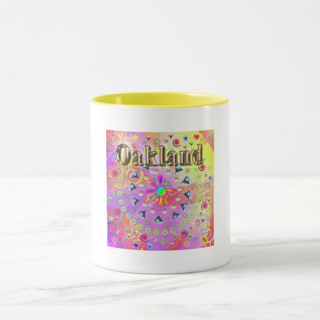 Oakland Lucky Golden Mug (Center)