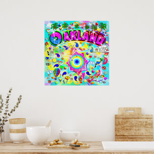 Oakland Mystic Dance Poster