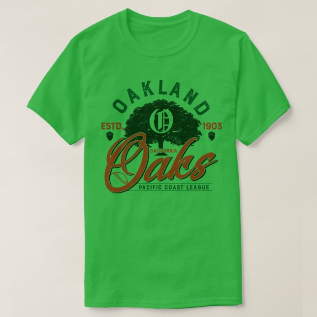 Oakland Oaks T-Shirt (Design Front)