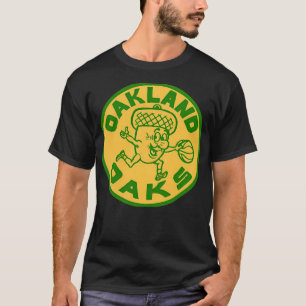 Oakland Oaks Vintage Basketball Logo Aba T-Shirt