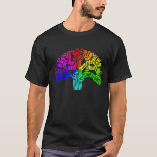 Oakland Pride Rainbow Tree T-Shirt
