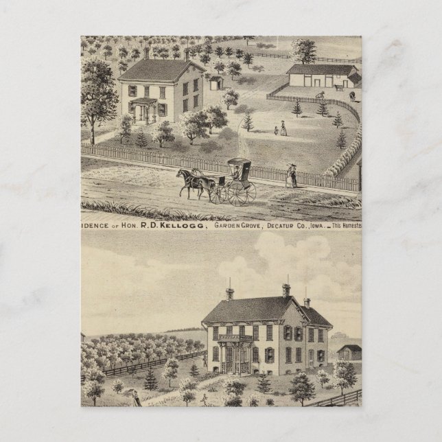 Oakland residence postcard (Front)