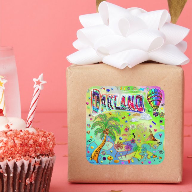 Oakland Timeless Melody Sticker (Party)