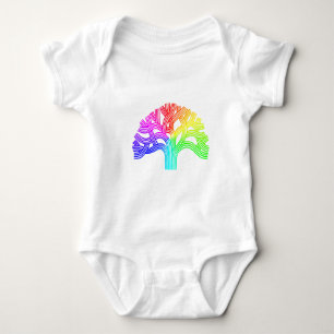Oakland Tree Rainbow Baby Bodysuit