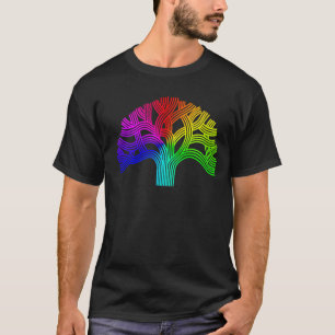 Oakland Tree Rainbow T-Shirt