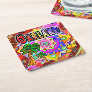 Oakland Tropical Friends Coaster