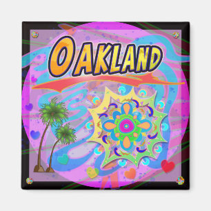 Oakland True Progress Magnet