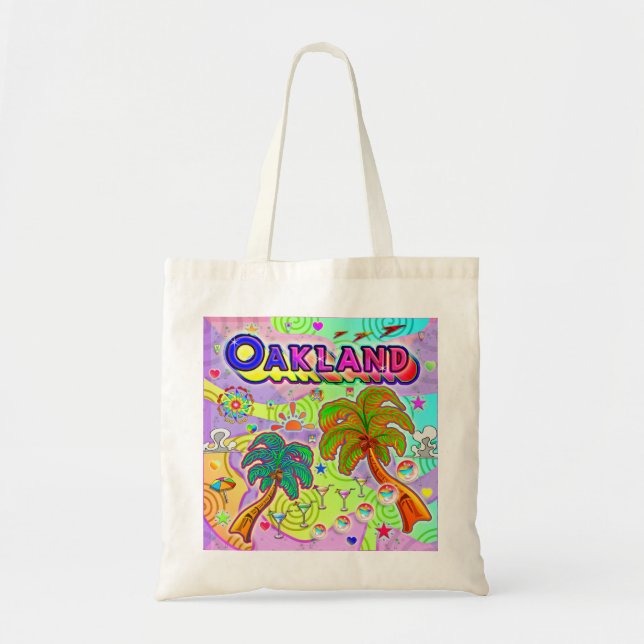 Oakland Vacation Target Tote Bag (Front)