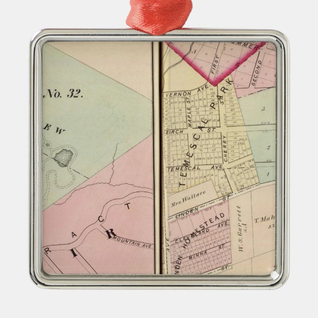 Oakland, vicinity 1112 metal ornament (Front)