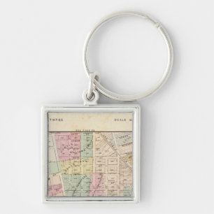 Oakland, vicinity 3 key ring